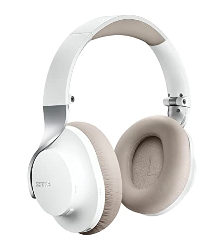 Shure Aonic 40 Over Ear Wireless Bluetooth Rumore Di Cancellazione Con Microfono, Suono Adatto In Studio, Durata Della Batteria Di 25 Ore, Controlli D