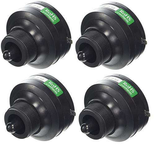 4 Driver Tweeter Piezo Elettrico A Vite Acuto Casse Acustiche
