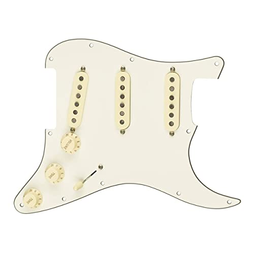 Fender Pickguard Strat Personalizzato '69 - S / S / S - Pergamment White
