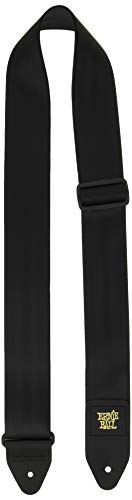 Ernie Ball, Tracolla Con Cinghia Da 5 Cm Stile Cintura Di Sicurezza, Colore Nero