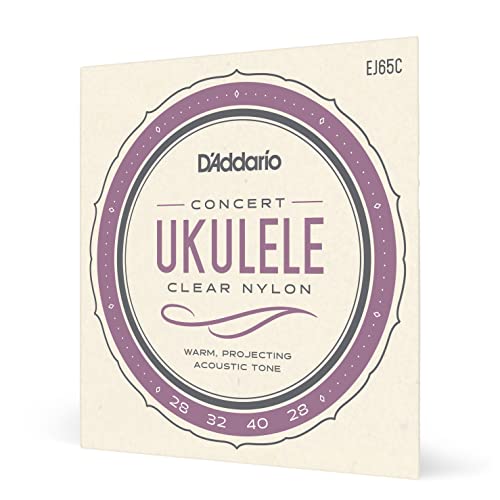 D'Addario Ej65C Pro-Arté Custom Extruded Nylon Set Per Ukulele Concert