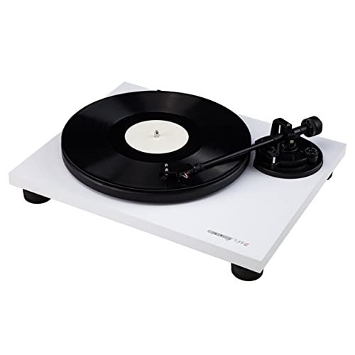 Reloop Turn 2-Wei Giradischi Analogico Hifi Per I Puristi Dell'Audio (Bianco)