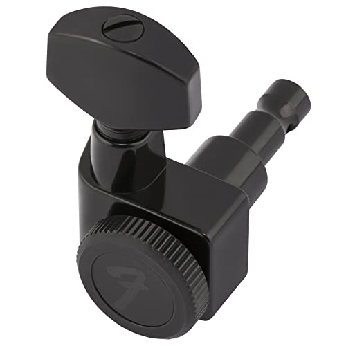 Fender® »Locking Tuning Machines - Stratocaster®/Telecaster®« Meccaniche Autobloccanti Per Chitarra - Colore: Nero