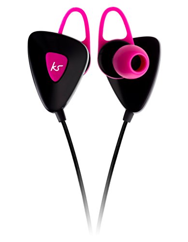 Kitsound Trail Auricolari Sport Senza Fili Bluetooth Cavo Riflettori Compatibile Con Smartphone E Tablet Apple, Android E Lettori Mp3