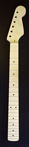 Manico Neck Stratocaster 22 Tasti In Acero, Tastiera Acero, Non Verniciato