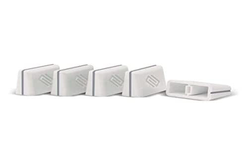 Reloop Fader Cap Set White - 5 Tappi Fader, Rivestimento In Gomma Per Una Presa Sicura, Compatibile Con La Maggior Parte Dei Mixer E Controller Per Dj