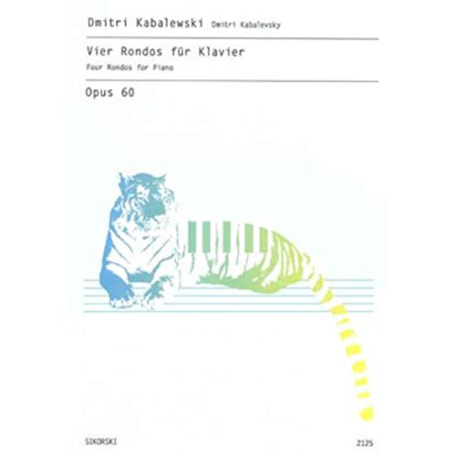Dmitri Kabalevsky: Four Rondos For Piano Op.60. For Pianoforte