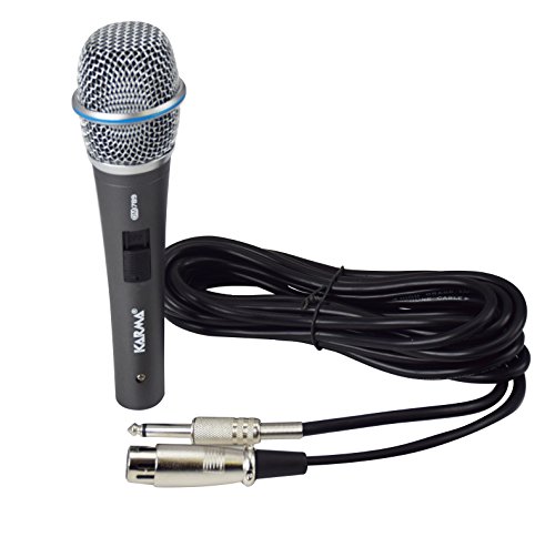 Karma Dm 789 - Microfono Dinamico Professionale Per Voce