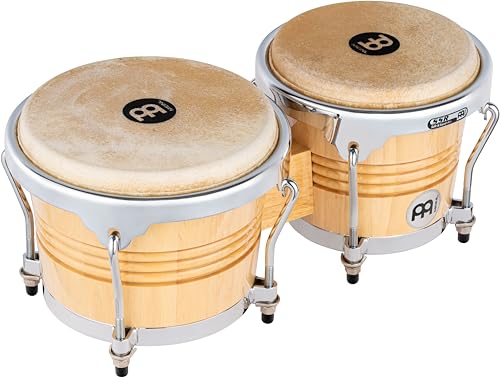 'Meinl Percussion Wb200Nt, Natural/Chrome