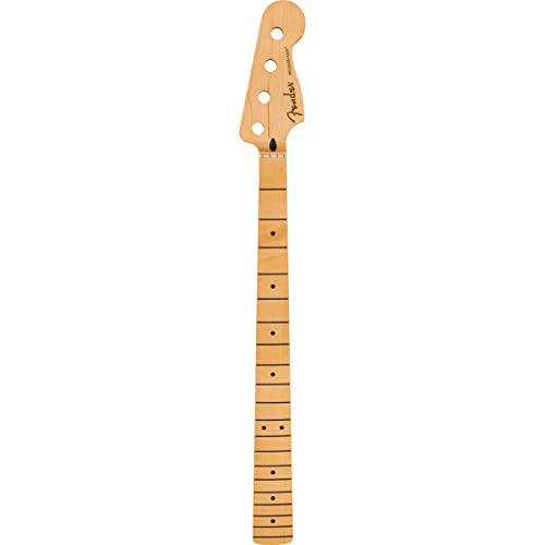Fender® »Player Series Precision Bass® Neck« Manico Per Precision Bass® | Acero | Modern-C Profil | 20 Medium Jumbo Tasti | Skunk Stripe | 9.5" Raggio