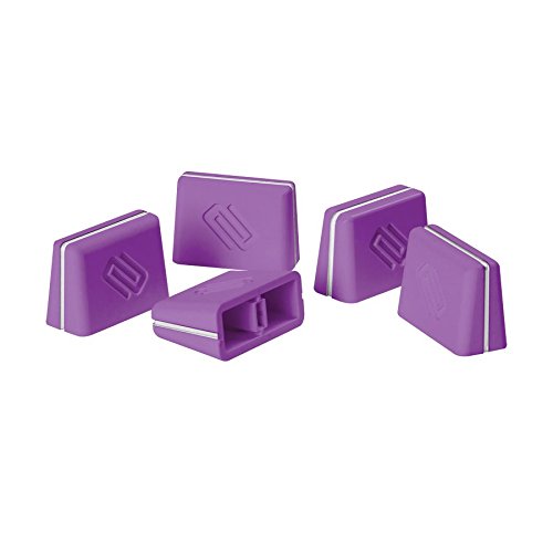 Reloop Fader Cap Set Purple - 5 Tappi Fader, Rivestimento In Gomma Per Una Presa Sicura, Compatibile Con La Maggior Parte Dei Mixer E Controller Per D