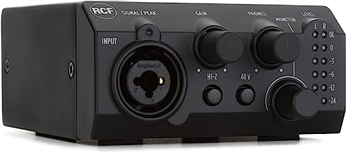 Rcf Trk Pro1 24-Bit 192 Khz Usb Audio Interface (17100013)