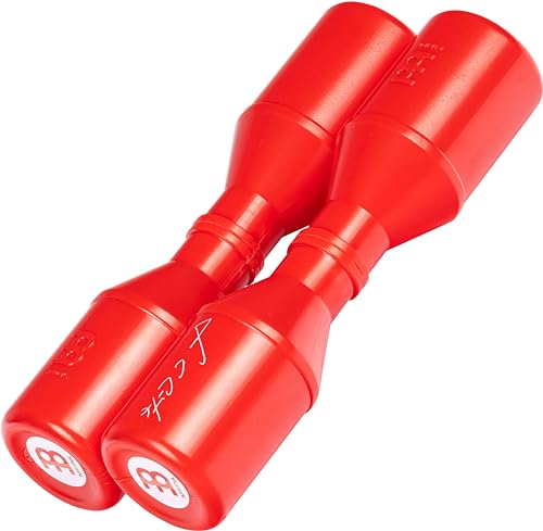 Meinl Percussion Sh5R - Shaker Studio, Misura Media, Collezione Artist-Luis Conte, 17 Cm, Colore: Rosso