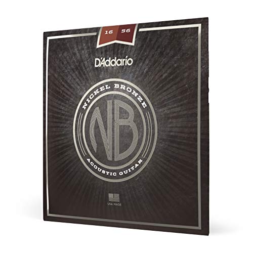 D'Addario Corde Chitarra Acustica | Corde Per Chitarra Acustica | Corde Acustica | Nb1656 Resophonic Corde Per Chitarra Acustica, 16-56