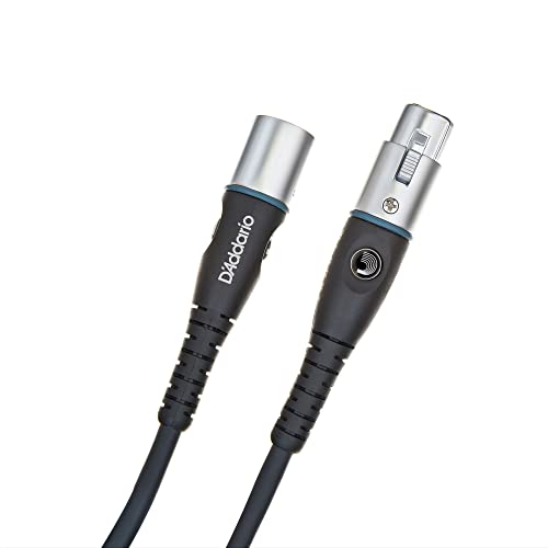 D'Addario Pw-M-25 Cavo Per Microfono Planet Waves Custom Con Connettore Xlr, 7.6 M