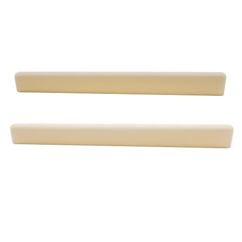 Musiclily Sella Osso Per Chitarra Classica,80X3X11/9,5Mm(2 Pezzi)