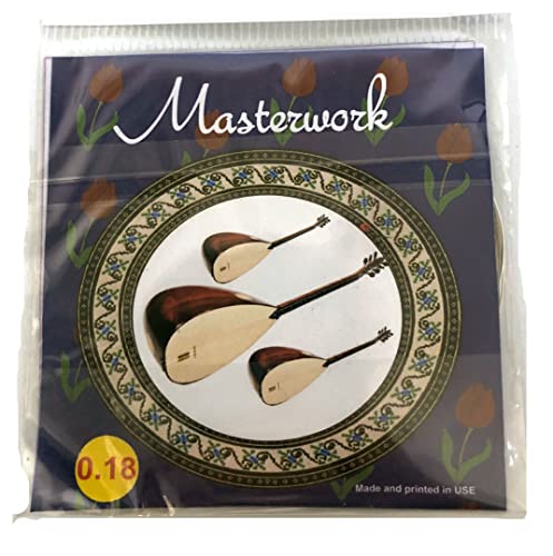 Collo Corto Baglama Saz 6 Corde Complete Set 0.18 / Ricambi / Sostituzione (Masterwork)