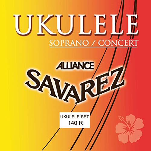Savarez - 140R Set Per Kulele Soprano E Concerto Set Di Corde Per Ukulele Soprano E Concert, Della Serie Alliance Di Savarez