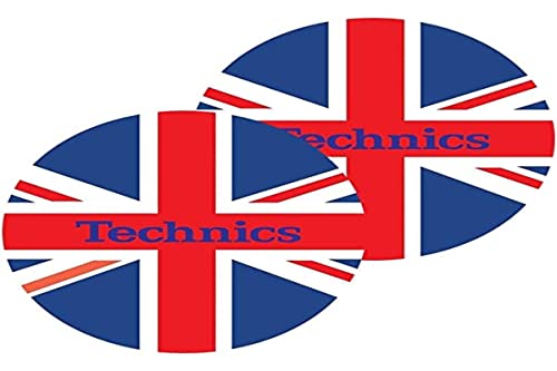 Slipmat Della Factory Technics Uk Slipmat, 2 Pezzi