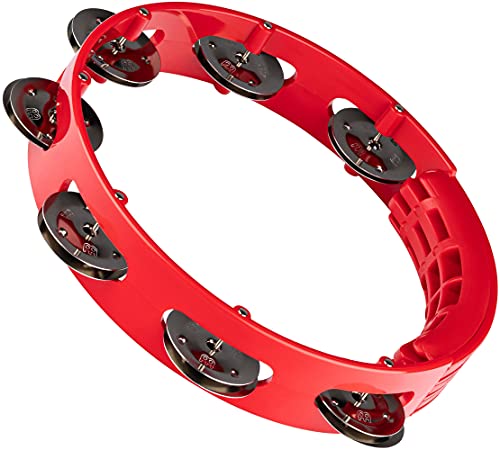 Meinl Percussion - Tamburello Tour Serie Headliner, Colore Rosso (Htt8R)