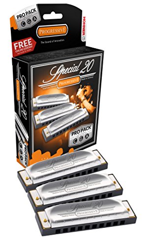 Hohner Special 20 Armonica Pro 3 Pezzi Chiave Di Sol, C, A