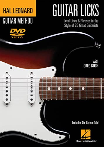 Guitar Licks (Dvd) (Dvd)