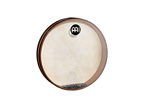 Meinl Percussion Fd16Sd, Sea Drum, Tamburo A Cornice Con Doppia Membrana, In Pelle Naturale E Artificiale, Diametro 40.64 Cm, 16", Marrone, African Br