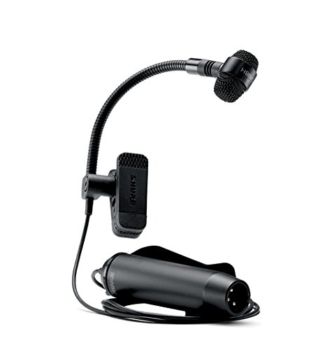 Shure Pga98H Microfono A Condensatore Per Strumenti Con Pattern Polare A Cardioide, Completo Di Braccetto A Collo Doca E Cavo Xlr Xlr