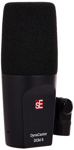 Se Electronics Dcm6 Dynacaster Dcm 6 Microfono Broadcast, Nero