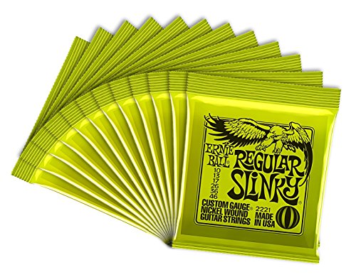 Ernie Ball Ls6446 - Corde Per Chitarre Elettrica, 12 Pz