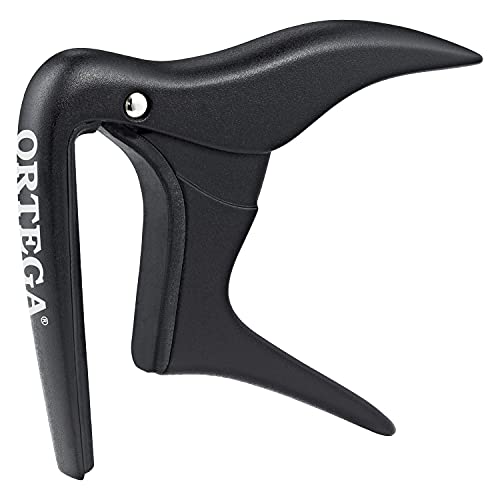 Ortega Ocapo-Sbk - Capotasto Classico Per Chitarra Classica/Da Concerto, Colore Nero Satinato