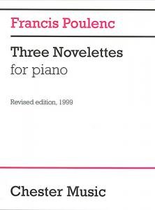 Chester Music Poulenc F. - Three Novelettes - Piano Classical Sheets Piano