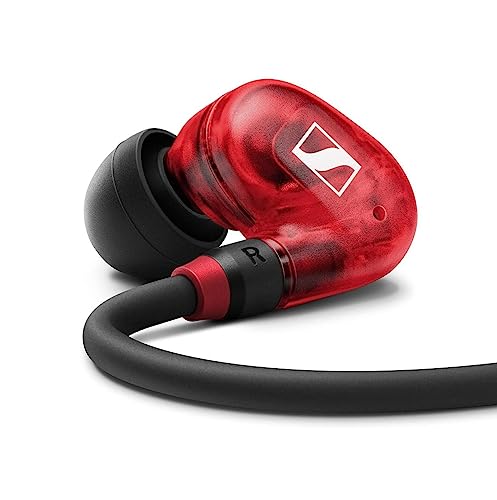 Sennheiser Ie 100 Pro, Cuffie Dinamiche Per Il Monitoraggio Intrauricolari, Rosse