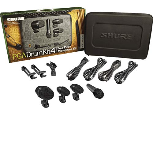 Shure Pg Alta Drum Kit 4 - Pacchetto Di 4 Microfoni Per Batteria