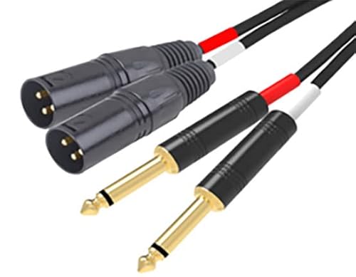 Cavo 2 X Xlr M / 2 X 6,3Mm Jack Mono - 3Mt