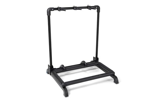 Gewa Supporto Per Chitarra Supporto Multi-Chitarra - 3 Chitarre, Nero, Anche Per Chitarre Roundback, Gs-103B