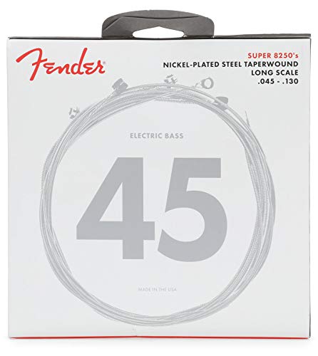 »Super 8250-5M Nickel Plated Steel Taperwound 5-String Bass« Corde Per Bass - 040/130Tw