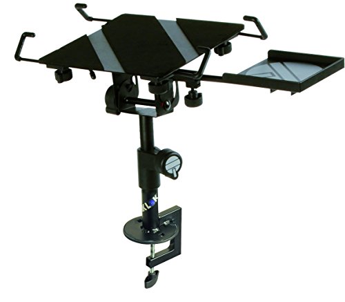 Quik Lok - Lph/T Supporto Per Laptop Con Fissaggio Da Tavolo, Regolabile In Altezza, Angolazione Verticale Ed Orizzontale, Regolabile In Altezza, Ripi