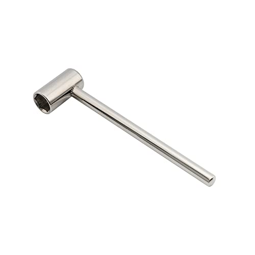 Musiclily Pro 7Mm Chiave A Pipa In Acciaio Regolazione Truss Rod Per Chitarra Tipo Prs/Jackson/Ibanez,Nickel
