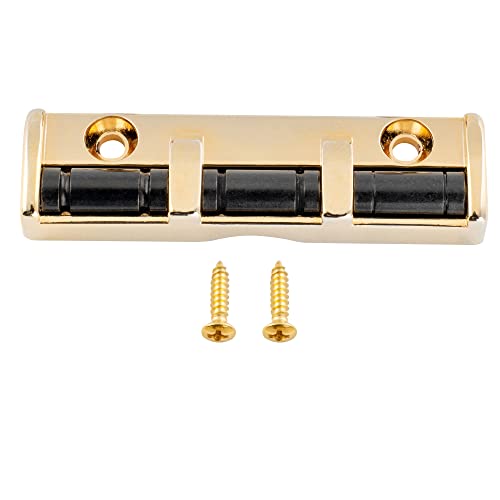 Musiclily Pro 43Mm Roller Nut Capotasto In Acciaio Per Chitarra Elettrica Strat Tele, Dorato