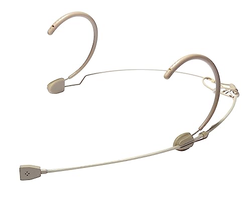 Proel Eikon Hcm10V2 - Microfono Ad Archetto A Condensatore Miniaturizzato, Con Connettori Mini Xlr 4-Pin, Mini Jack 3.5 Mm, Mini Xlr 3-Pin, Necessita