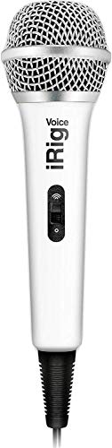Ik Multimedia Irig Voice Microfono Per Ios E Android, Bianco