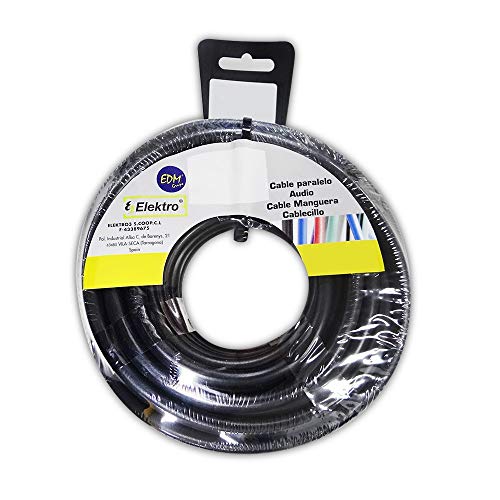 Edm Bobina Tubo Acrilico 3 X 2,5 Mm 1000 V Nero 25 M