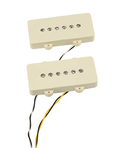 Fender Cunife/Cobalt Jazzmaster Pickup Set Chrome - Pickup A Bobina Singola Per Chitarra
