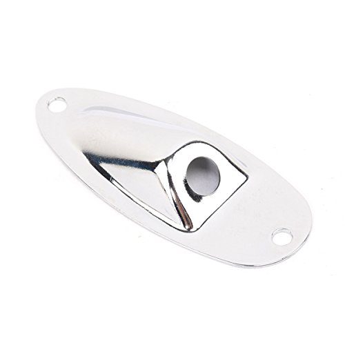 Musiclily Stile Della Barca Copri Jack Jackplate Per Chitarra Elettrica Stratocaster