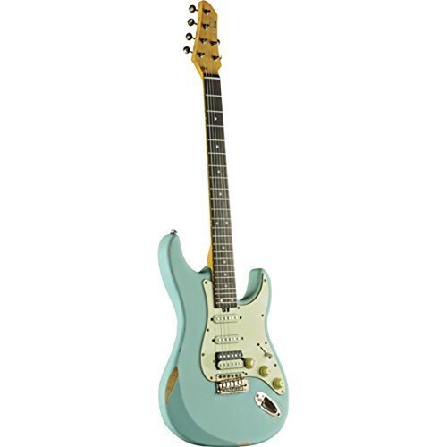 Eko Aire Relic Daphne Blue - Chitarra Elettrica 6 Corde