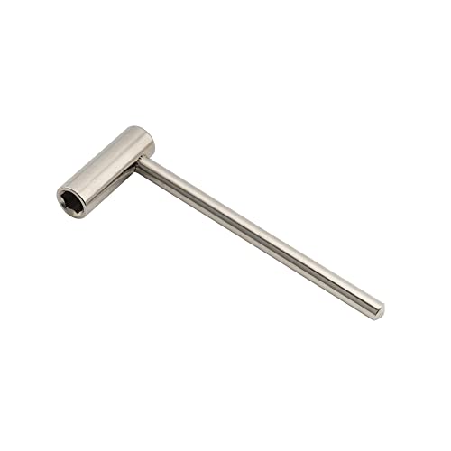 Musiclily Pro 6Mm Chiave A Pipa In Acciaio Regolazione Truss Rod Per Chitarra Basso,Nickel
