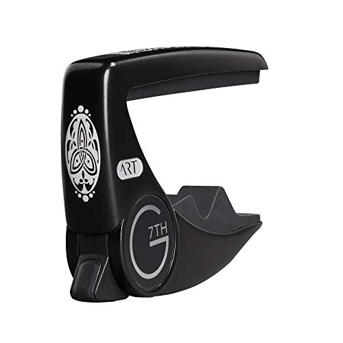 G7Th 200-676 Performance-3 Art Capo Acoustic, Nero Celtic