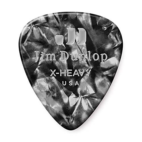 Dunlop Classic, Plettri Per Chitarra In Celluloide, Confezione Da 12 Pezzi