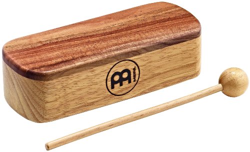 Meinl Percussion Pmwb1-M, Woodblock Professionale, Misura Media, Legno Naturale